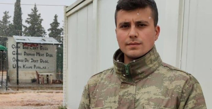 Osmaniye’ye şehit ateşi düştü, baba ocağına Türk bayrağı asıldı