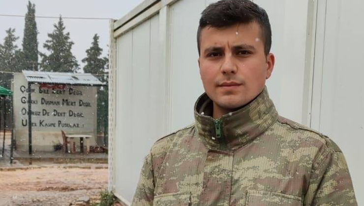 Osmaniye’ye şehit ateşi düştü, baba ocağına Türk bayrağı asıldı