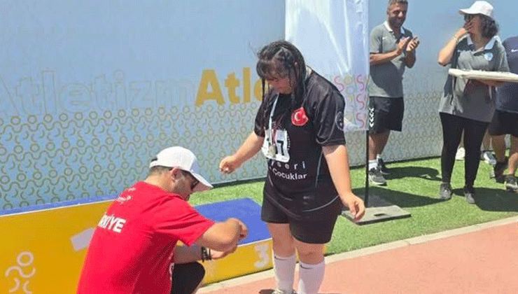 Özel sporcuların en özel günü