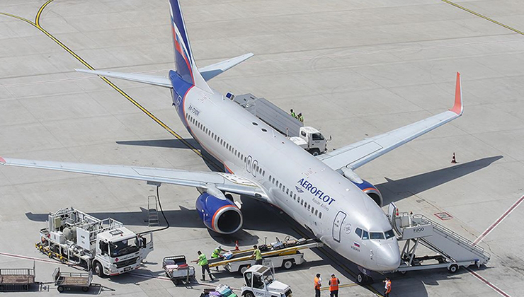 Rus Aeroflot, sistemindeki sorun nedeniyle 50’ye yakın uçuşu iptal etti