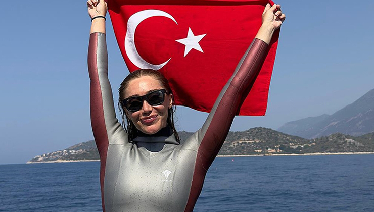 Şahika Ercümen, Serbest Dalış Türkiye Şampiyonası’nda 4 altın madalya kazandı