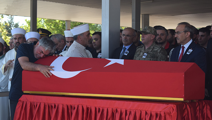 Şehit Piyade Teğmen Furkan Sert, son yolculuğuna uğurlandı