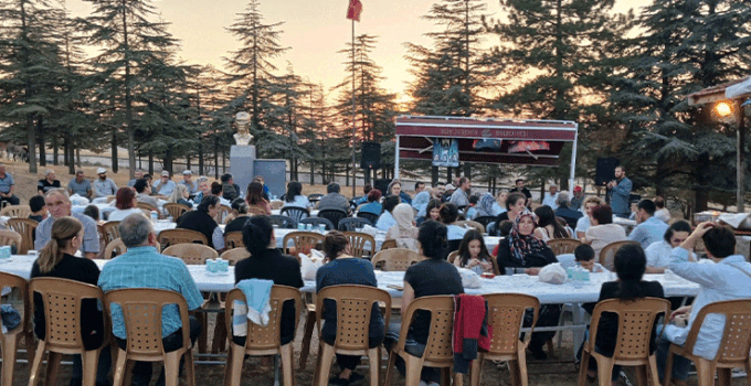 Şehitler için anma programı düzenlendi