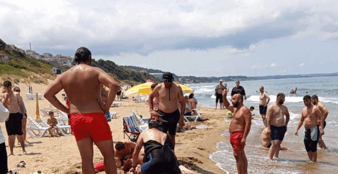 Sinop’ta bir kişi boğulma tehlikesi geçirdi