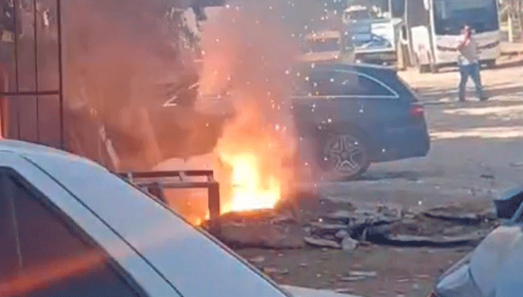 Siverek’te altyapı kazısında elektrik kabloları patladı