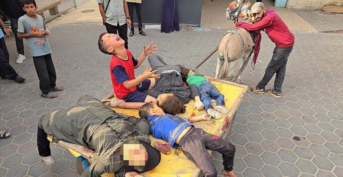 İsrail’in, Gazze’ye düzenlediği saldırılarda 46 Filistinli hayatını kaybetti