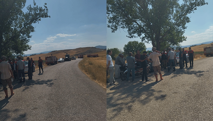 Trafo yangını paniğe sebep oldu