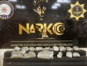 Van’da 10 kilo 120 gram skunk maddesi ele geçirildi