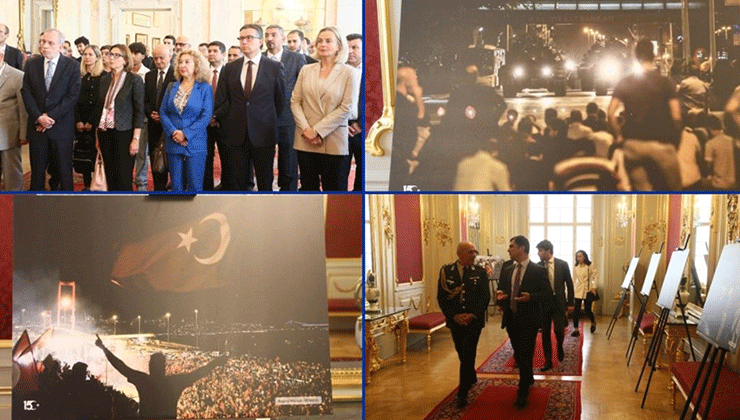 Viyana’da 15 Temmuz Demokrasi ve Milli Birlik Günü dolayısıyla anma programı düzenlendi
