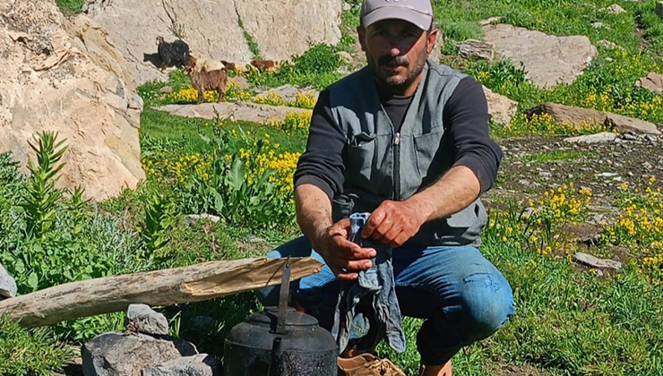 Yaylada kalp krizi geçiren çoban hayatını kaybetti