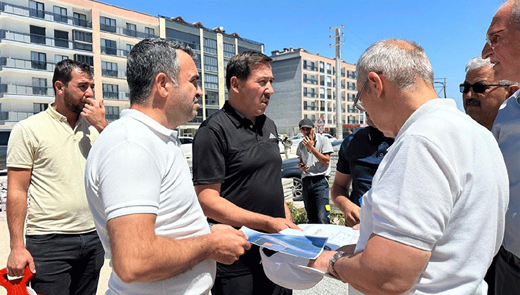 Yol ve kaldırım çalışmaları tüm hızıyla  devam ediyor