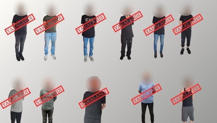 Kırmızı bültenle ve ulusal seviyede aranan 11 kişi Türkiye’ye getirildi