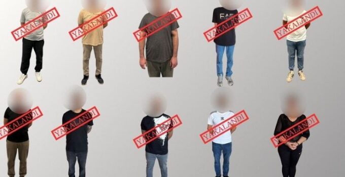 Kırmızı bültenle ve ulusal seviyede aranan 10 suçlu Türkiye’ye getirildi