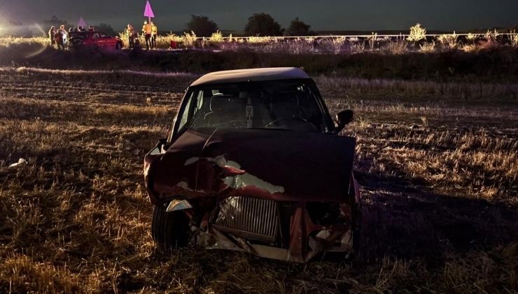 Kırıkkale’de kaza yapan iki otomobil hurdaya döndü: 4 yaralı