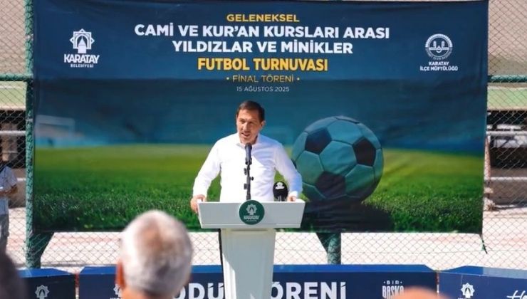 Karatay cami ve kuran kursları turnuvası sona erdi