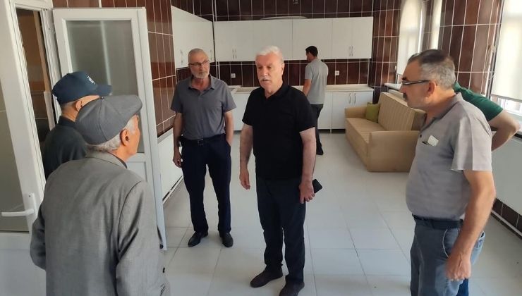 Başkan Sertdemir’den Taziye Evi ziyareti
