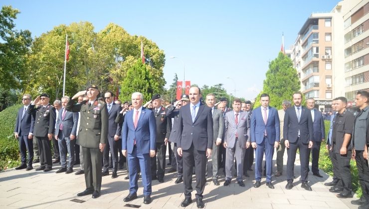 Atatürk’ün Konya’ya gelişinin 105. yıl dönümü törenle kutlandı