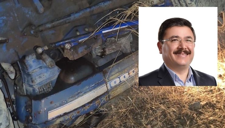 Feke’de traktör devrildi: 1 ölü