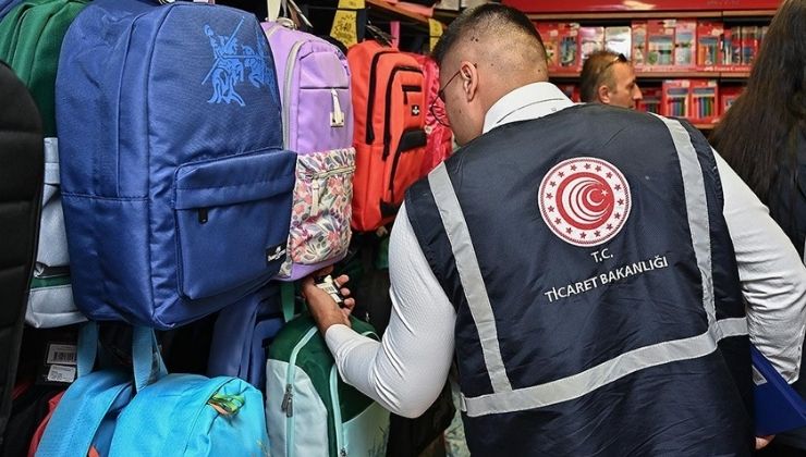 Ticaret Bakanlığı güvensiz okul ve kırtasiye malzemeleri için denetimlerini yoğunlaştırdı