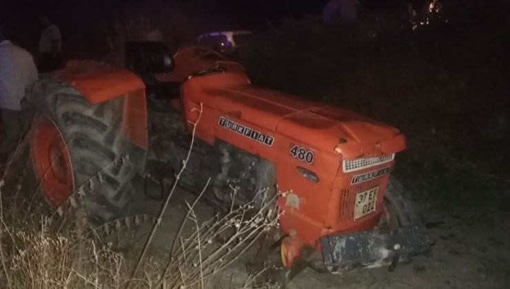 Kastamonu’da traktör kazası: 1 yaralı