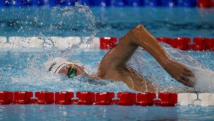 Milli yüzücü Tunçelli, dünya 6’ncısı oldu