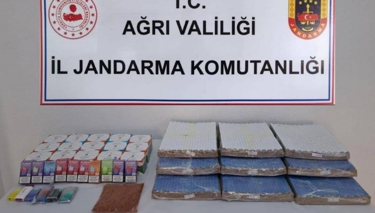 Ağrı’da binlerce kaçak botoks ve vücut geliştirme ilacı ele geçirildi