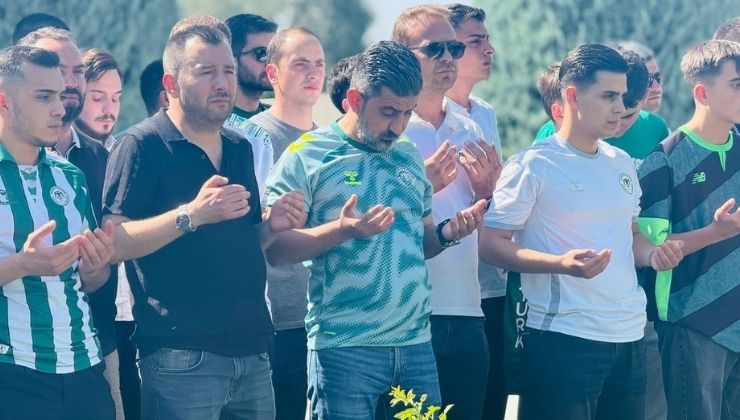 Nalçacılılar’dan Konyaspor’a muhteşem uğurlama