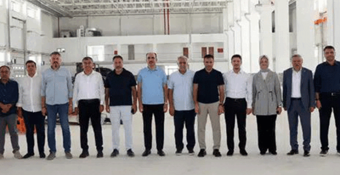 AK Parti Konya heyeti 56. Ağır Bakım Fabrikasını inceledi