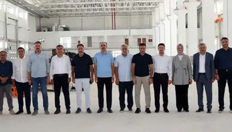 AK Parti Konya heyeti 56. Ağır Bakım Fabrikasını inceledi