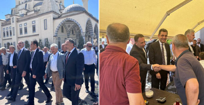 AK Parti Konya Milletvekili Özer, esnafla bir araya geldi