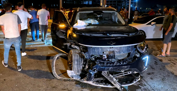 Aksaray’da iki araç çarpıştı: 7 yaralı