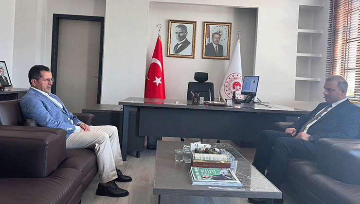 Altunyaldız’dan İl Müdürü Şahin’e ziyaret