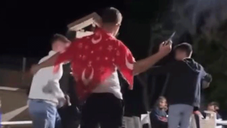 Asker eğlencesinde silahlar ateşlendi