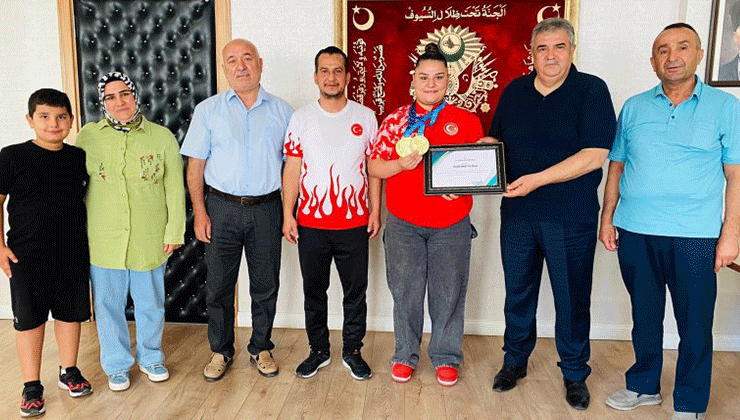 Avrupa Şampiyonu Sudenaz’dan Memleketi Bozkır’a ziyaret