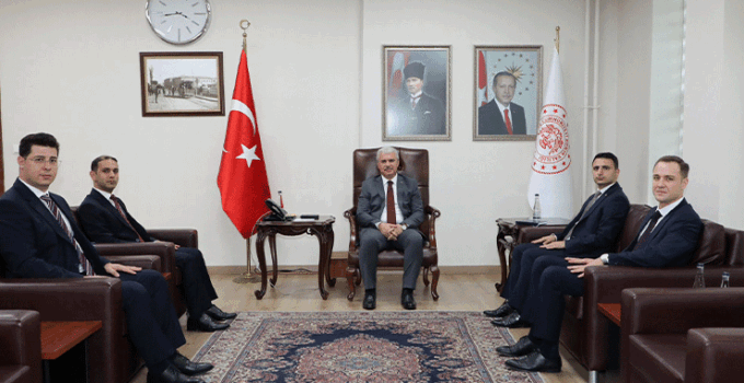 Vali Akın, 113. Dönem Kaymakamlarıyla bir araya geldi