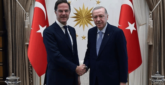 Cumhurbaşkanı Erdoğan, NATO Genel Sekreteri Rutte ile telefonda görüştü