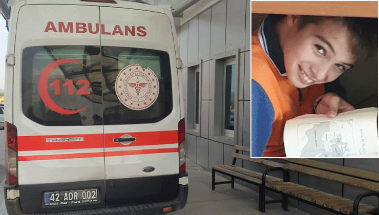 Konya’da silah atölyesinde av tüfeğiyle vurulan çocuk hayatını kaybetti