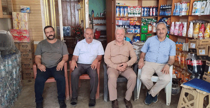 Başkan Sertdemir’den Muhtar İnal’a ziyaret