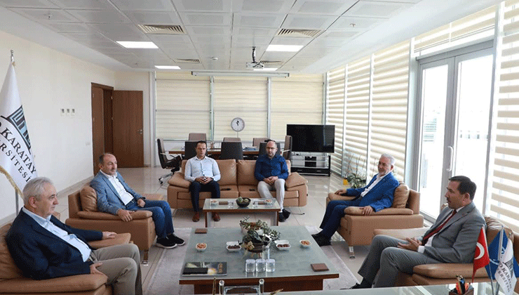 Başkan Kılca’dan Rektör Ortaç’a ziyaret