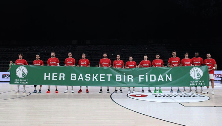 Basketbol milli takımlarının her sayısı bir fidana dönüşecek
