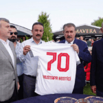 BBP Genel Başkanı Destici’ye Karamanspor forması
