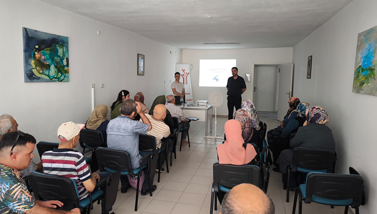 Beyşehir’de evde bakım yardımı alan ailelere temel ilk yardım eğitimi verildi