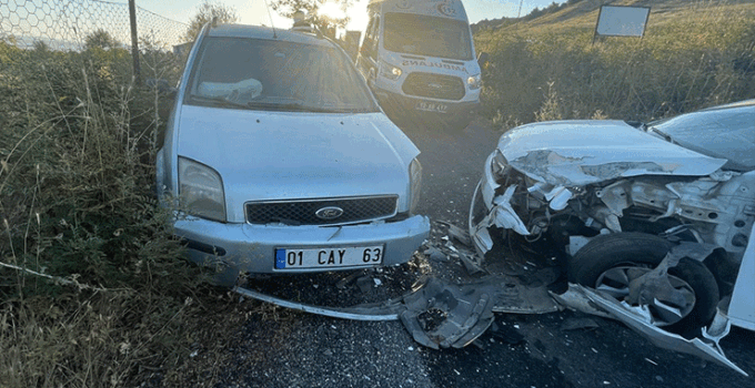 Bingöl’de trafik kazası: 3 yaralı