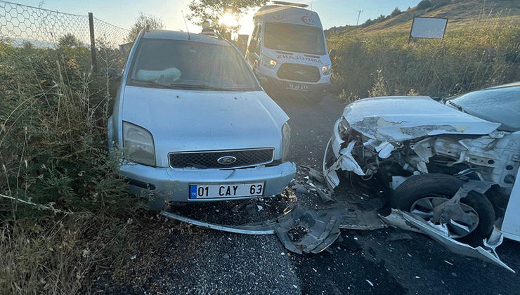Bingöl’de trafik kazası: 3 yaralı