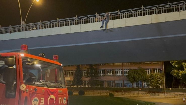 Bir haftada 2 kez intihara kalkışan şahıs ikna edildi