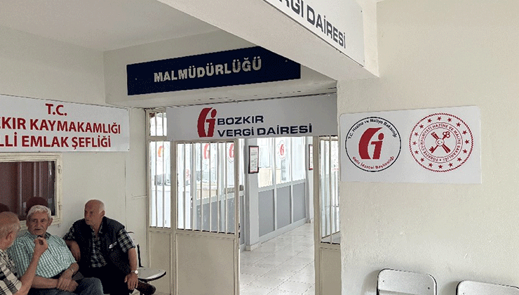 Bozkır’da Mal Müdürlüğü kapatıldı, yerine Vergi Dairesi Müdürlüğü kuruldu