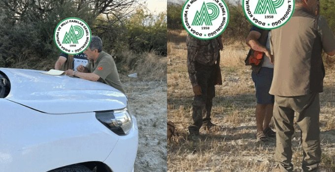 Burdur’da kaçak avcılık yapan 7 kişiye ceza