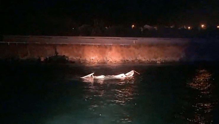 Çanakkale açıklarında tekne battı; 1 ölü