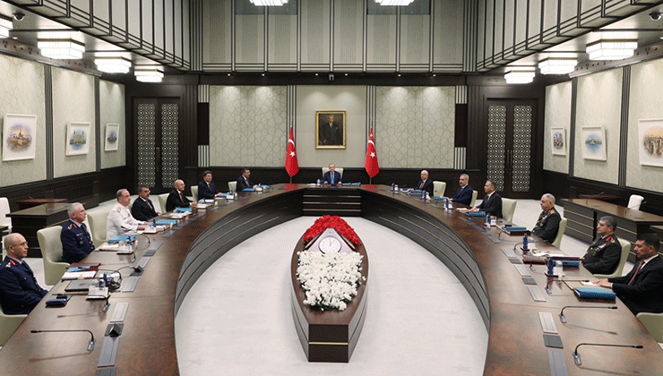 Cumhurbaşkanı Erdoğan başkanlığındaki Yüksek Askeri Şura toplantısı başladı