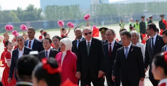 Cumhurbaşkanı Erdoğan, Çin’de